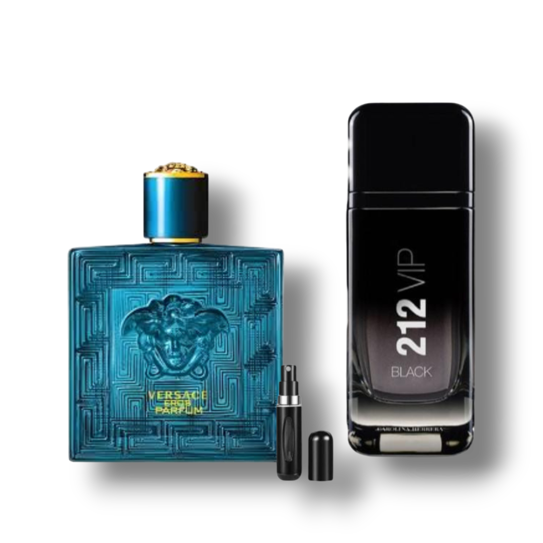 VERSACE EROS + 212 VIP CAROLINA HERRERA