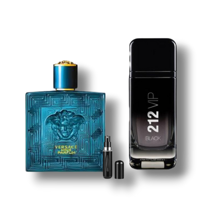 VERSACE EROS + 212 VIP CAROLINA HERRERA