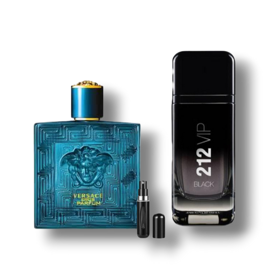 VERSACE EROS + 212 VIP CAROLINA HERRERA